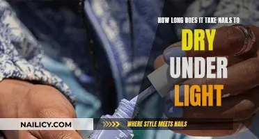 Nail Drying: How Long Under the Light?
