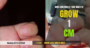Nail Growth: How Long to Grow 1 cm?