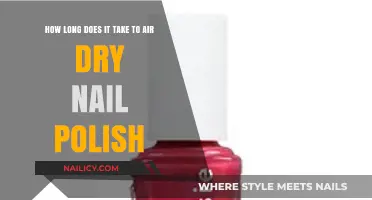 Quick Tips: Air Drying Nail Polish Timeframe Explained