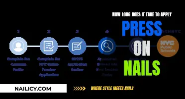 Press-On Nails: Quick and Easy Application
