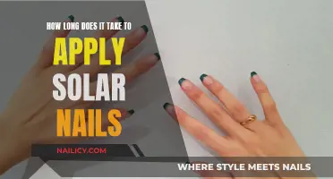 Applying Solar Nails: A Quick Beauty Treatment