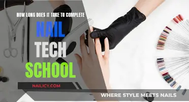 Nail Tech School: The Time Commitment to Become a Pro