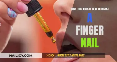 Nail Digestion: The Time It Takes for Your Body to Process a Finger