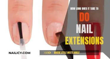 Quick Guide: Nail Extensions Application Time