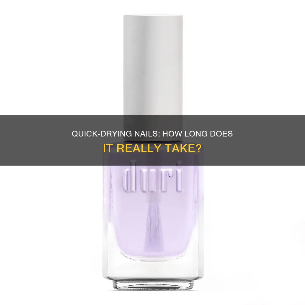 how long does it take to dry nails