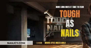 Filming Tough as Nails: How Long Does It Take?