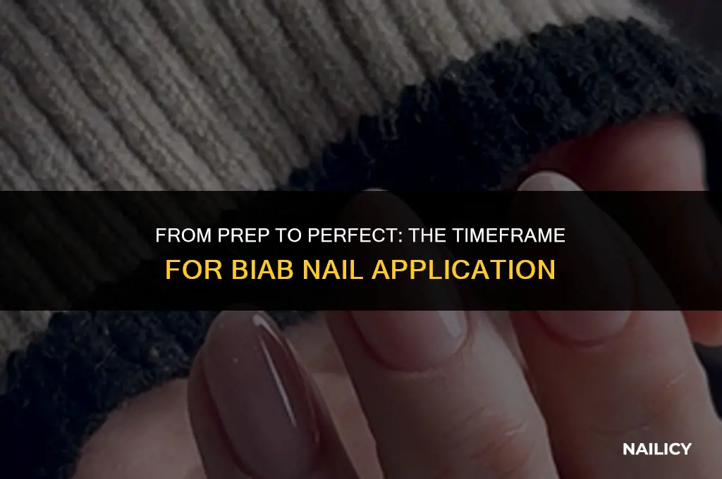 how long does it take to get biab nails done
