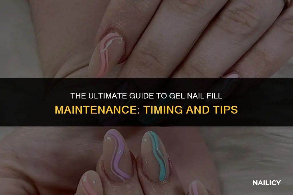 how long does it take to get gel nails filled