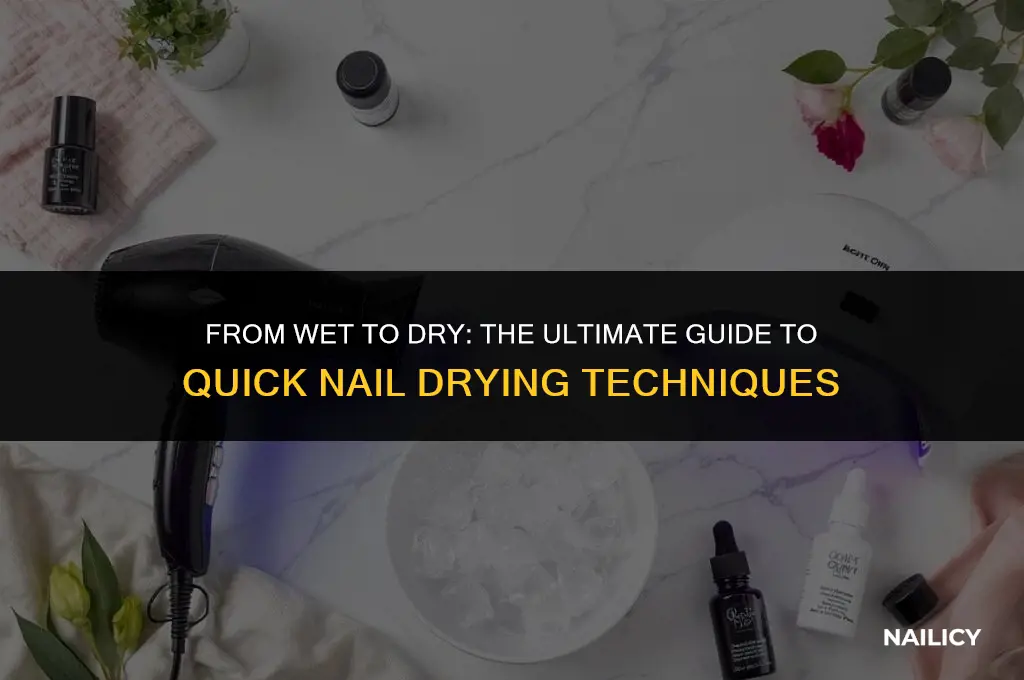 how long does it take to get nails dry