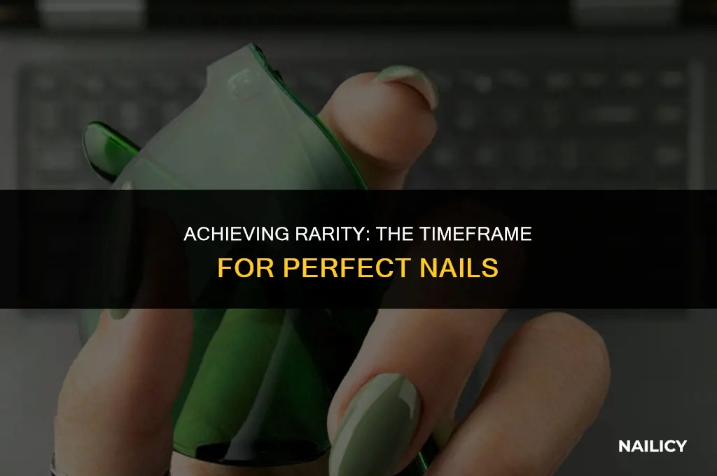how long does it take to get rarity nails