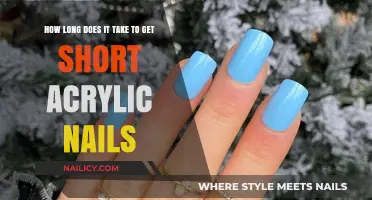 Quick Fix: Achieving Short Acrylic Nails in No Time