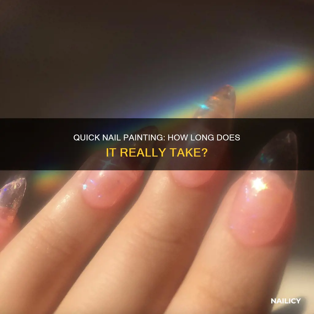 how long does it take to paint nails