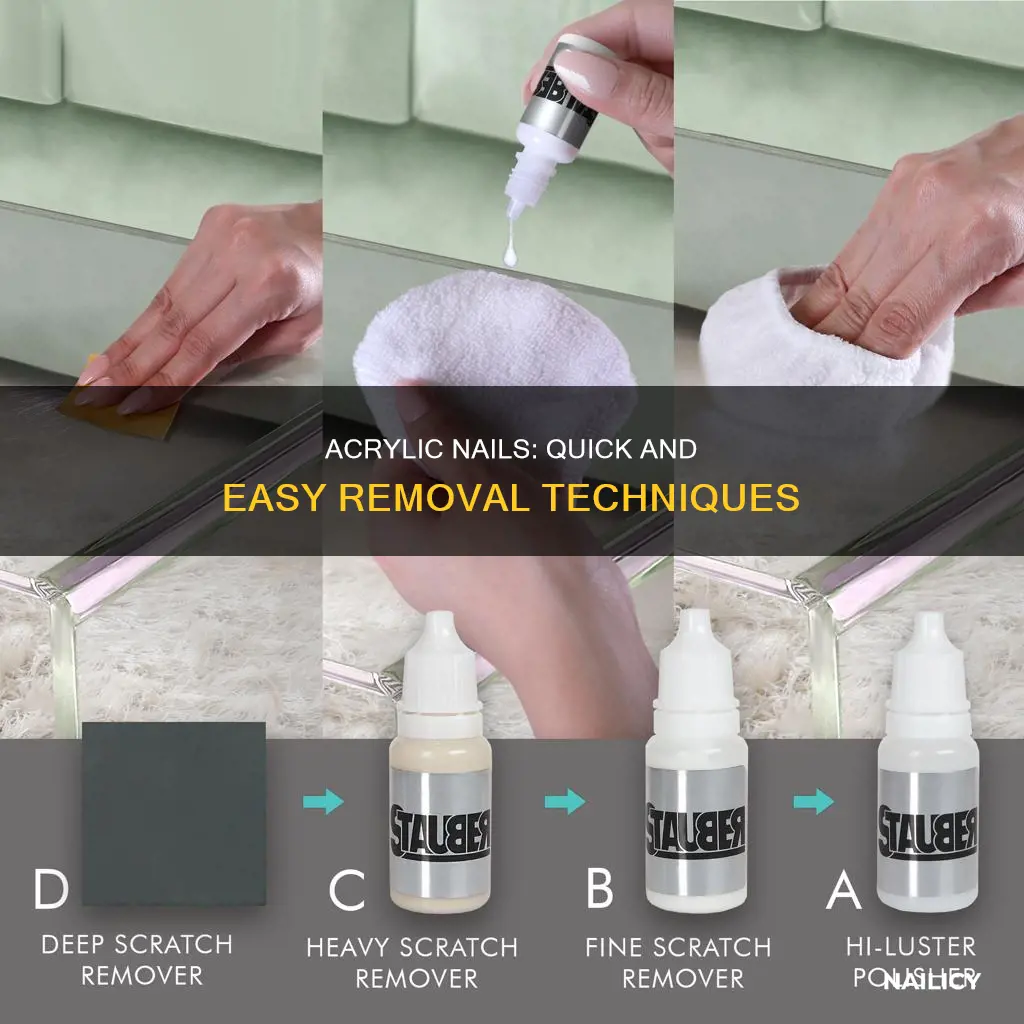 how long does it take to remove acrylic nails