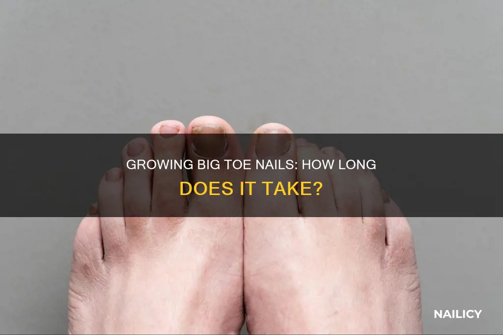 how long does it to groq bug toe nail