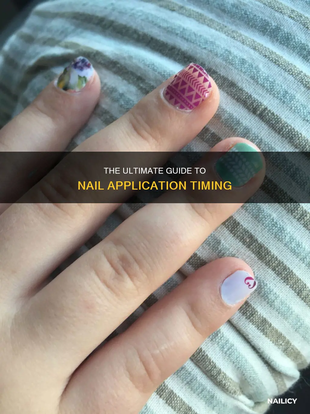 how long does it to put nails on