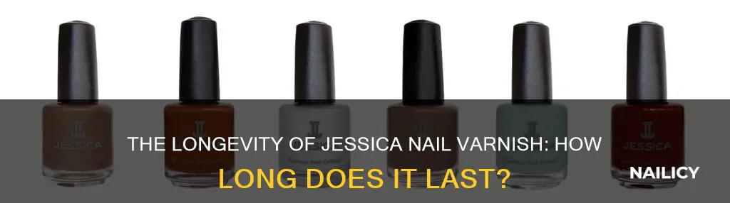 how long does jessic nail varnish last