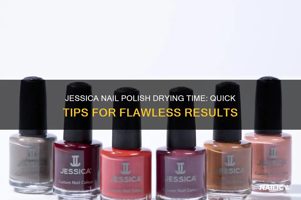 how long does jessica nail polish take to dry