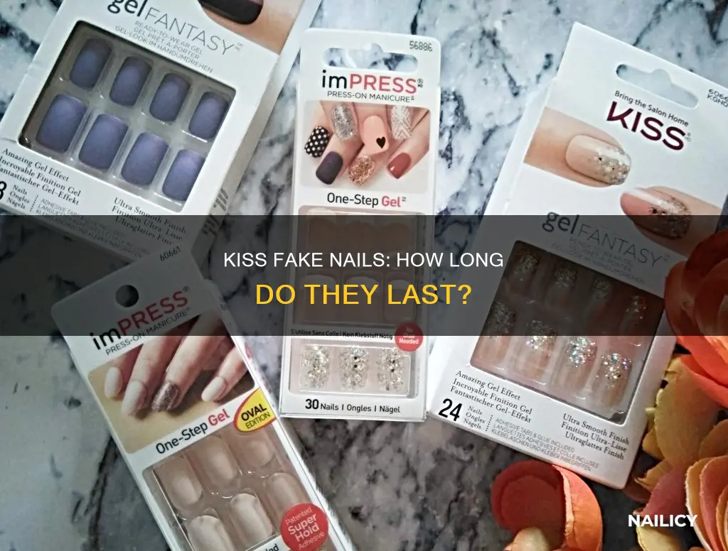 how long does kiss fake nails last