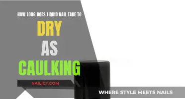 Liquid Nail Drying Time: How Long Before It's Dry?