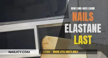 Liquid Nails Elastane: How Long Does the Bond Last?