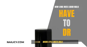 Liquid Nails: Drying Time and Factors Affecting It