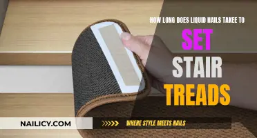 Liquid Nails Setting Time for Stair Treads: How Long?