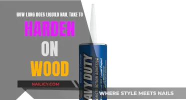 The Ultimate Guide to Liquid Nail Hardening on Wood