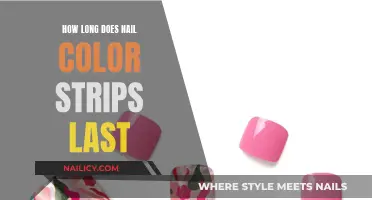Nail Color Strips: How Long Do They Last?