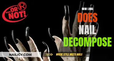 Nail Decomposition: How Long Does It Take?