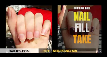 The Nail Fill Treatment: How Long Does It Take?