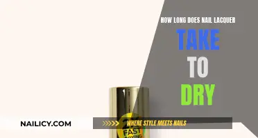 Nail Lacquer Drying Time: How Long Does It Take?