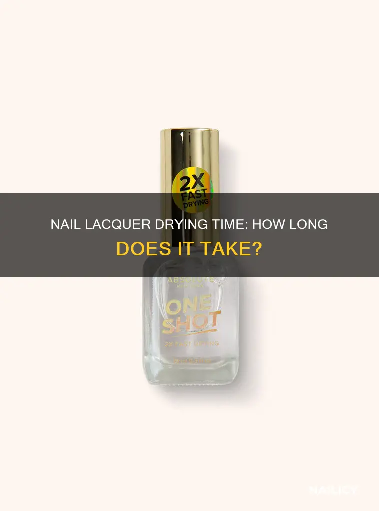 how long does nail lacquer take to dry