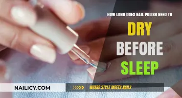 Perfectly Dry Nails: How Long to Wait Before Bedtime