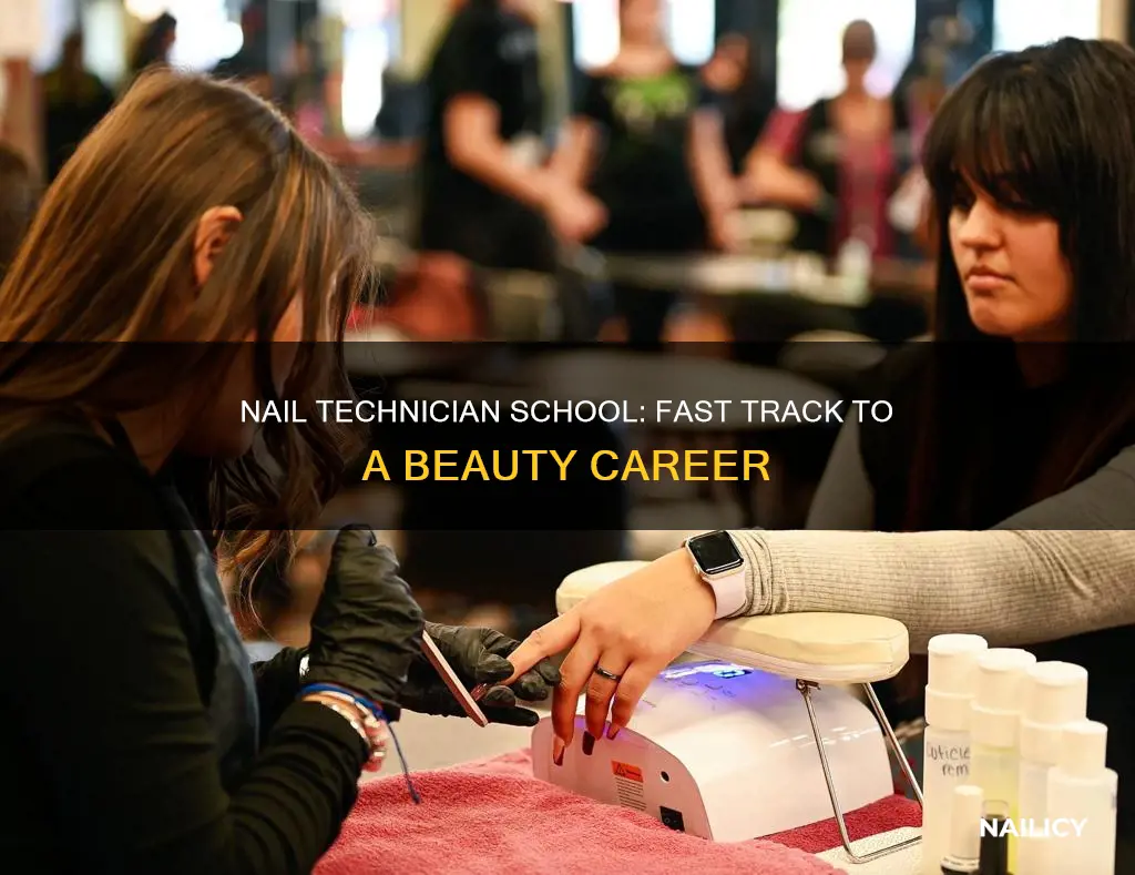how long does nail technician school take beauty schools