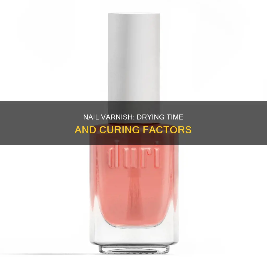 how long does nail varnish take to cure