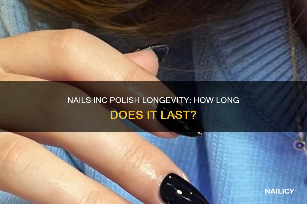 how long does nails inc polish last