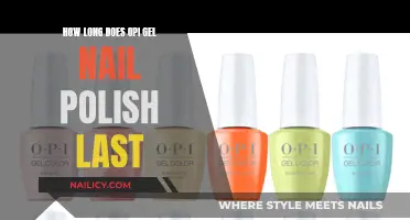 OPI Gel Nail Polish: How Long Does It Last?