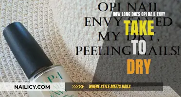 OPI Nail Envy: Drying Time and Application Tips