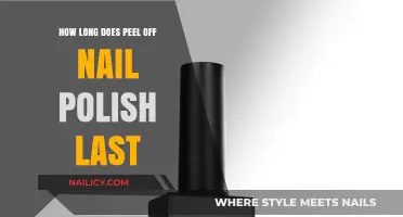 Peel-Off Nail Polish Longevity: How Long Does It Last?