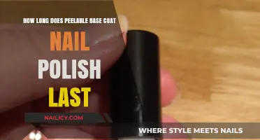 Peelable Base Coat Nail Polish Durability: How Long Does It Last?