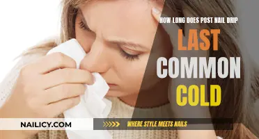 Post-Nail Drip: How Long Does It Last?