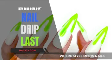 Post-Nail-Care: How Long Does the Drip Last?