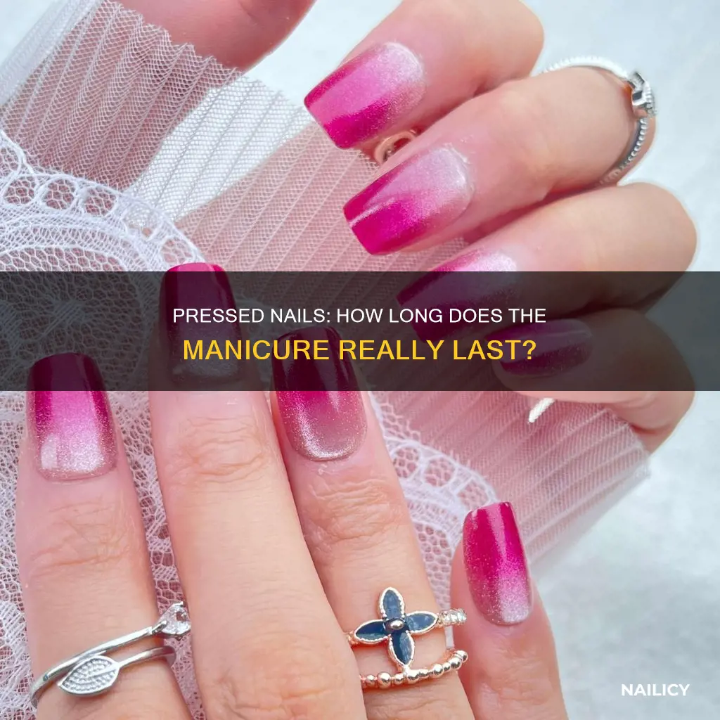 how long does pressed on last from nail salon