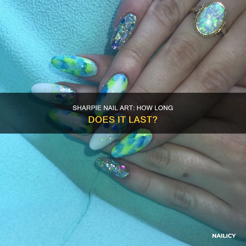 how long does sharpie last on nails