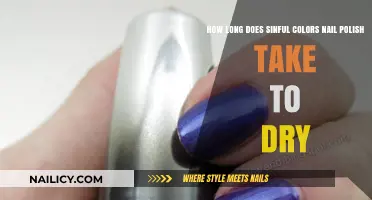Quick Dry? Sinful Colors Nail Polish Drying Time Explained