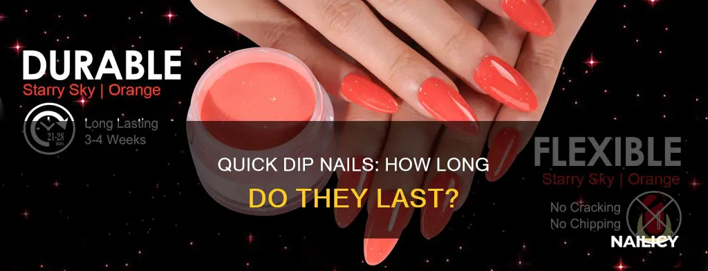 how long does the asp quick dip nail kit last