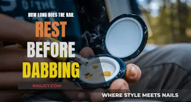 The Perfect Dab: Nail Rest Time Revealed