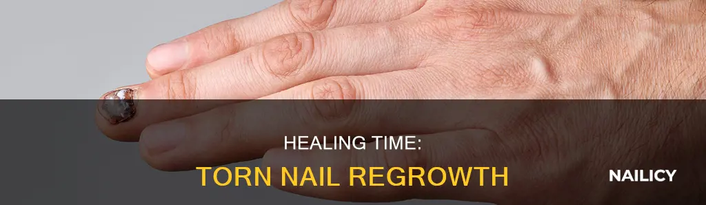 how long does torn nail regrow
