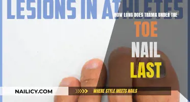 Toe Nail Trauma: How Long Does the Pain Last?