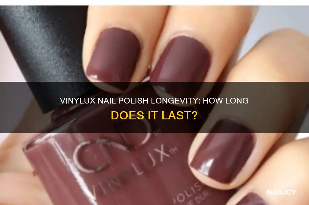 how long does vinylux nail polish last
